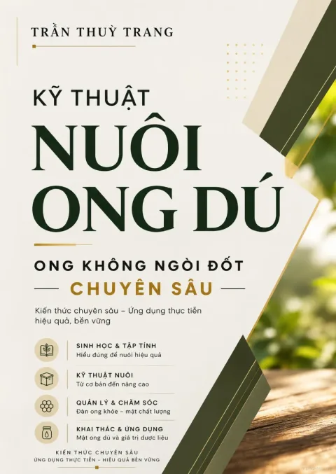 Kỹ thuật nuôi ong Dú chuyên sâu